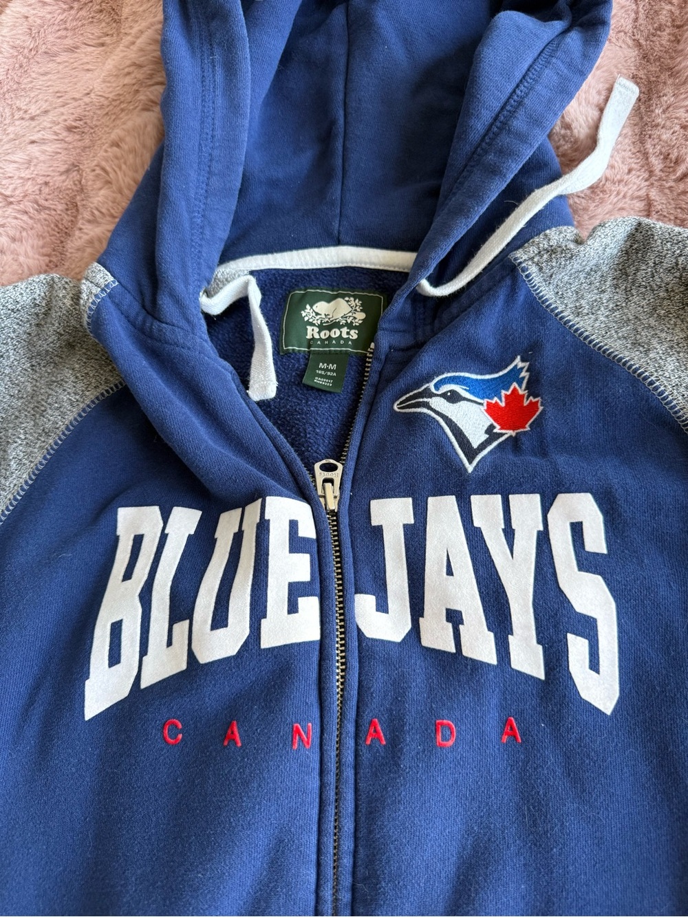 Roots Blue Jays Baseball Hoody - Picture 2 of 3